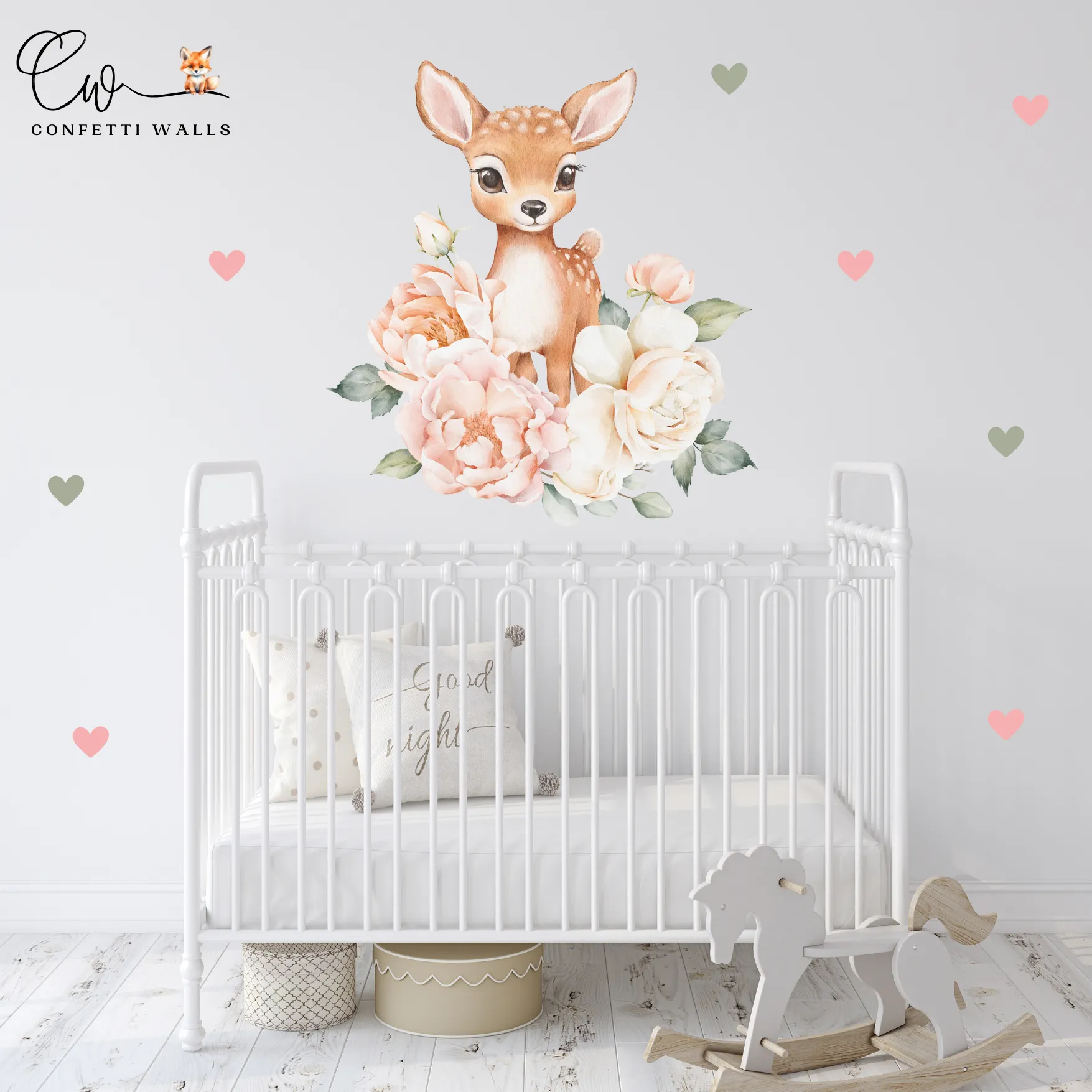 Nursery baby room wall sticker decor